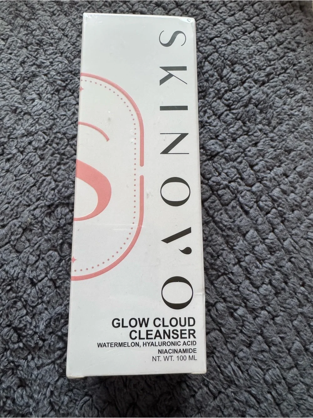 Skinovo GLOW CLOUD Cleanser 100 ml – Gentle Foaming Facial Cleanser